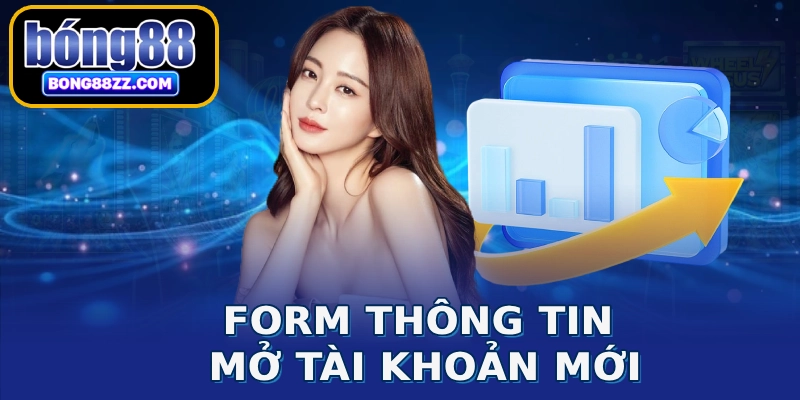 Form thông tin mở tài khoản mới