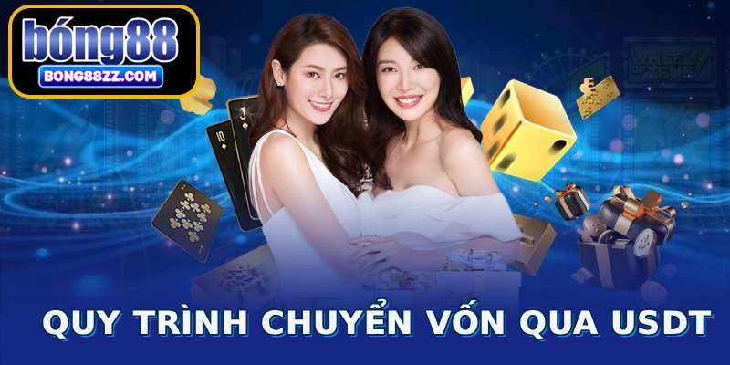Quy trình chuyển vốn qua USDT